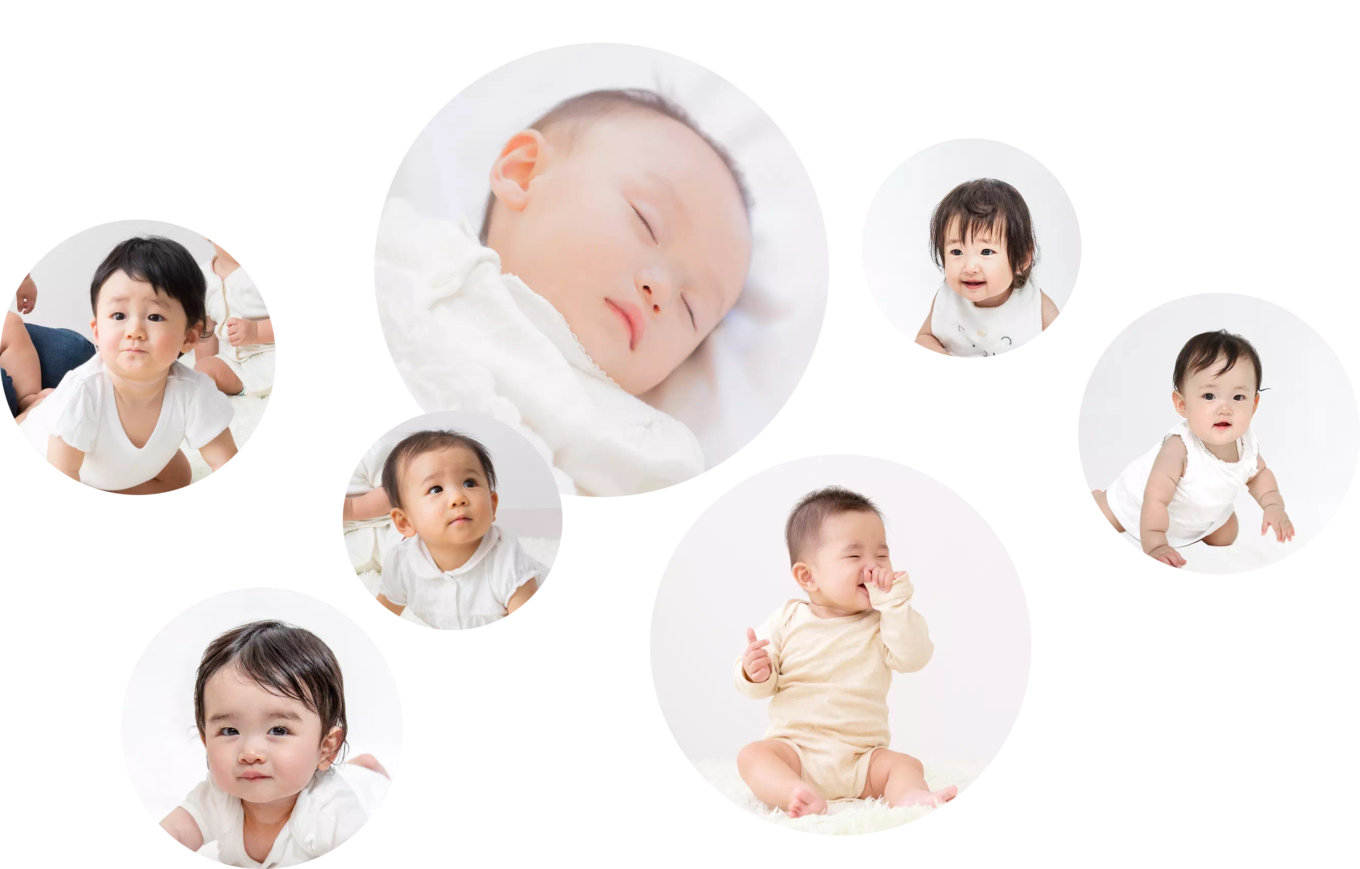赤ちゃんの画像